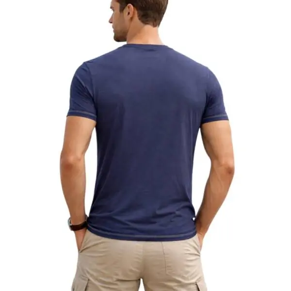 Aeronautica Militare - Ανδρική Κοντομάνικη Φανέλα SCOTI003J508-08184 Μπλε SCOTI003J508-08184