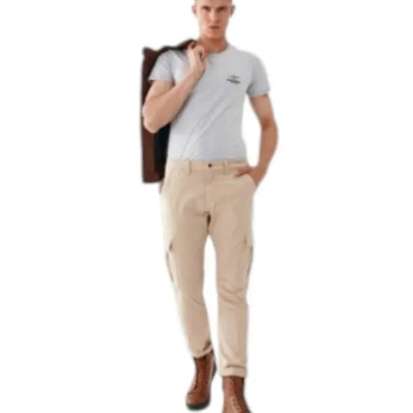 Aeronautica Militare - Ανδρική Κοντομάνικη Φανέλα SCOTI003J508-17171 Γκρι SCOTI003J508-17171