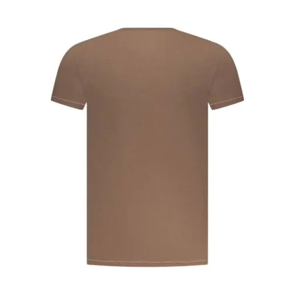 Aeronautica Militare - Ανδρική Κοντομάνικη Φανέλα SCOTI003J508-56002 Καφέ SCOTI003J508-56002