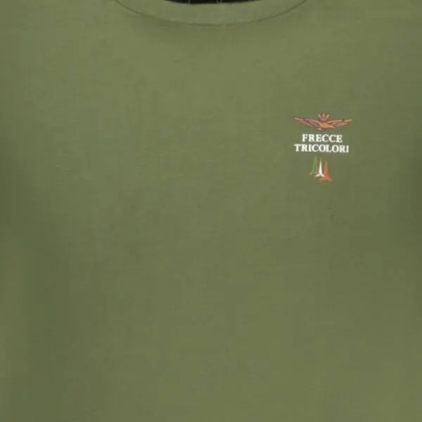 Aeronautica Militare - Ανδρική Κοντομάνικη Φανέλα SCOTI005J508-07001 Λαδί SCOTI005J508-07001