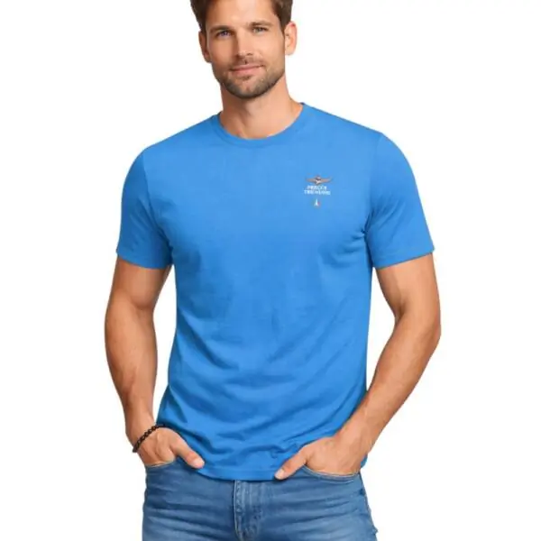 Aeronautica Militare - Ανδρική Κοντομάνικη Φανέλα SCOTI005J508-20094 Γαλάζιο