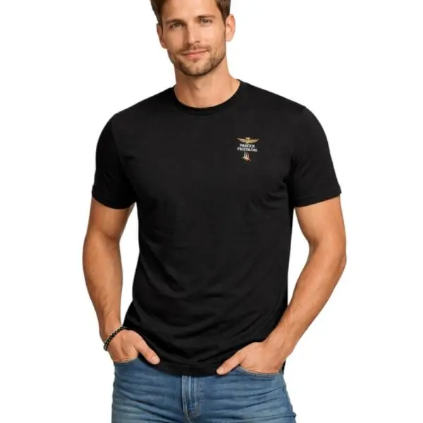 Aeronautica Militare - Ανδρική Κοντομάνικη Φανέλα SCOTI005J508-34300 Μαύρο