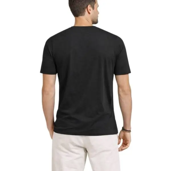 Aeronautica Militare - Ανδρική Κοντομάνικη Φανέλα SCOTI006J508-34300 Μαύρο SCOTI006J508-34300