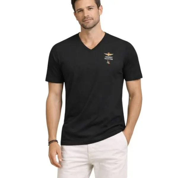 Aeronautica Militare - Ανδρική Κοντομάνικη Φανέλα SCOTI006J508-34300 Μαύρο