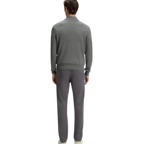 Boss - Ανδρικό Πουλόβερ Kanovanos 50527583-041 Γκρι 50527583-041