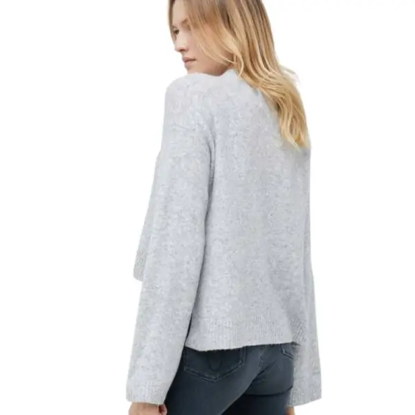 Calvin Klein Jeans - Γυναικείο Πουλόβερ Fluffy Relaxed Fit J20J220481-P01 Γκρι J20J220481-P01