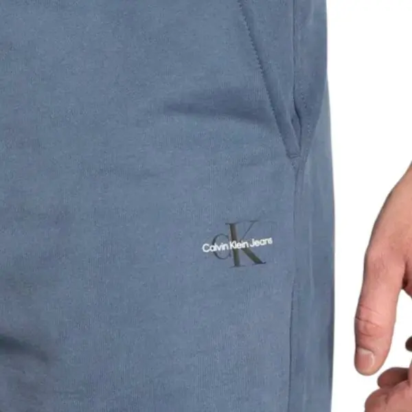 Calvin Klein - Monologo Παντελόνι Φόρμας με Λάστιχο J30J322484-DBZ Μπλε J30J322484-DBZ