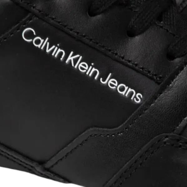 Calvin Klein - Ανδρικά Sneakers Basket Cupsole Lacup Low YM0YM00497-BDS Μαύρο YM0YM00497-BDS