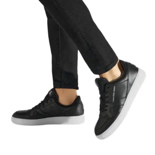 Calvin Klein - Ανδρικά Sneakers Basket Cupsole Lacup Low YM0YM00497-BDS Μαύρο YM0YM00497-BDS
