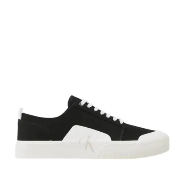 Calvin Klein - Ανδρικά Sneakers Skater Vulc Low Laceup Badge YM0YM00598-0GJ Μαύρο