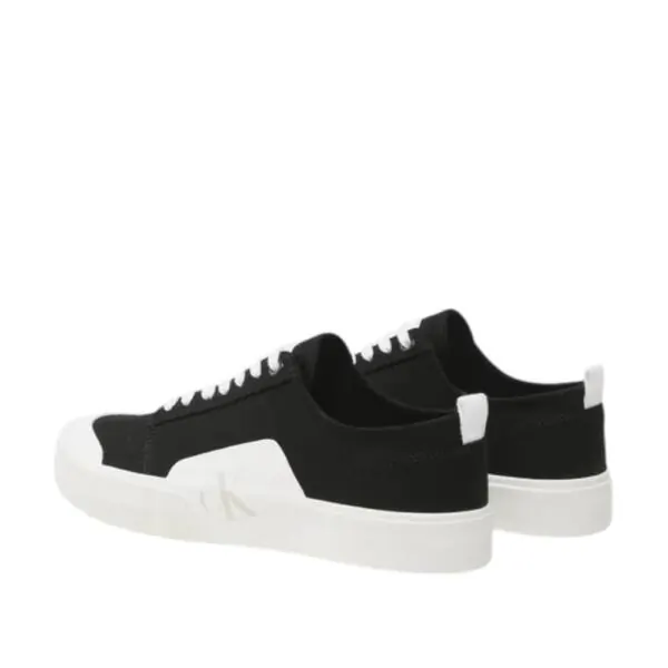 Calvin Klein - Ανδρικά Sneakers Skater Vulc Low Laceup Badge YM0YM00598-0GJ Μαύρο YM0YM00598-0GJ