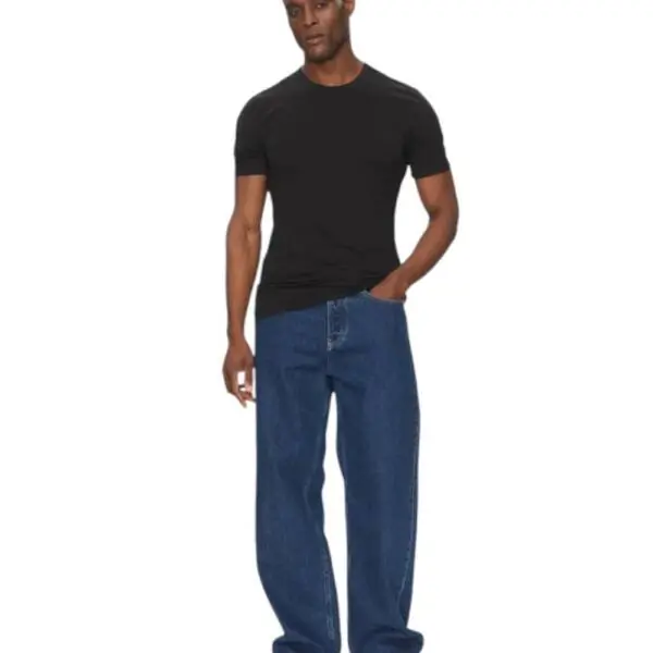 Calvin Klein - Ανδρικές Φανέλες Σετ Lounge Regular Fit LV00NB4185-UB1 Μαύρο LV00NB4185-UB1