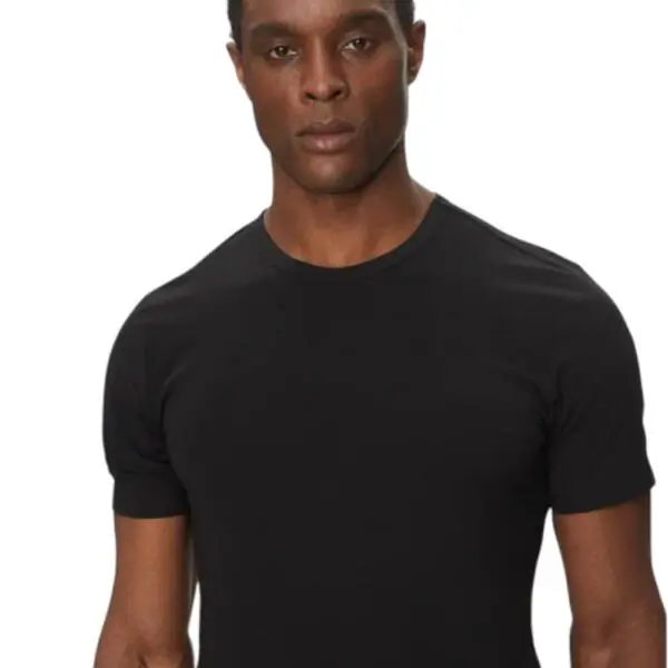 Calvin Klein - Ανδρικές Φανέλες Σετ Lounge Regular Fit LV00NB4185-UB1 Μαύρο LV00NB4185-UB1