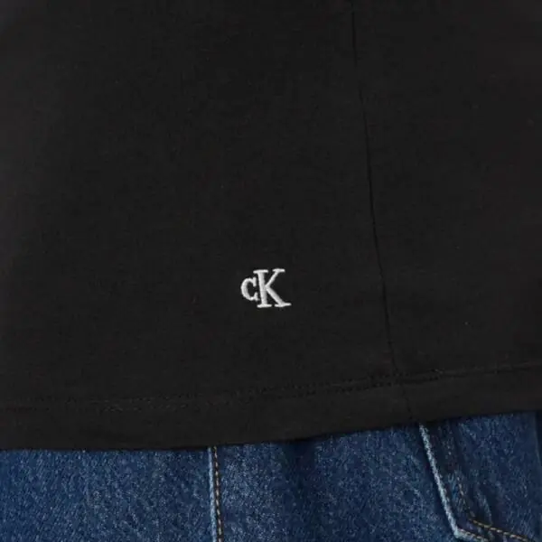 Calvin Klein - Ανδρικές Φανέλες Σετ Lounge Regular Fit LV00NB4185-UB1 Μαύρο LV00NB4185-UB1