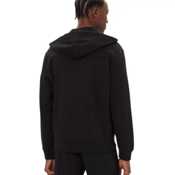 Calvin Klein - Ανδρική Ζακέτα Ls Eu 350Terry Monogram Fz Hoo Regular Fit LV04RD240G-UB1 Μαύρο LV04RD240G-UB1