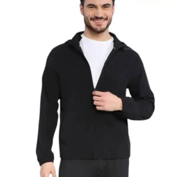 Calvin Klein - Ανδρική Ζακέτα Zipped Sweatshirt Regular Fit 00GMS3O502-BAE Μαύρο