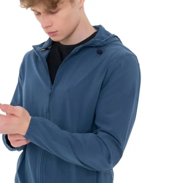 Calvin Klein - Ανδρική Ζακέτα Zipped Sweatshirt Regular Fit 00GMS3O502-DBZ Μπλε 00GMS3O502-DBZ