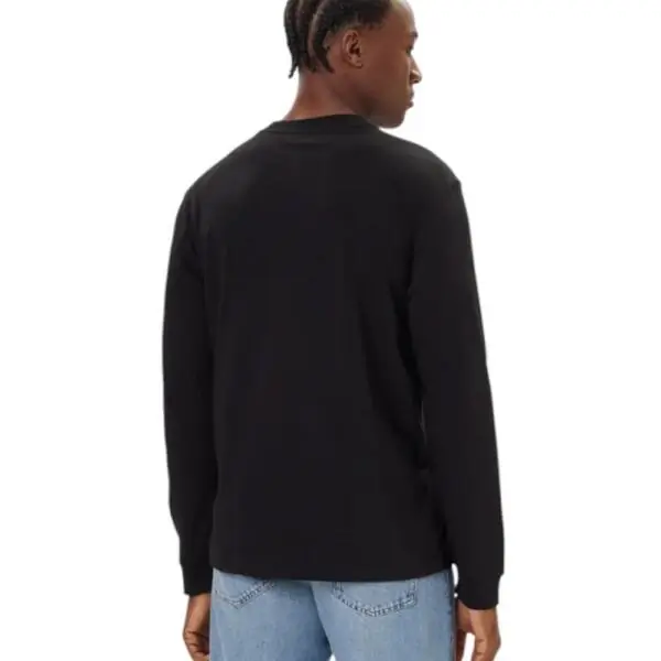 Calvin Klein - Ανδρική Μπλούζα Longsleeve Easy Regular Fit LV04RD247G-UB1 Μαύρο LV04RD247G-UB1