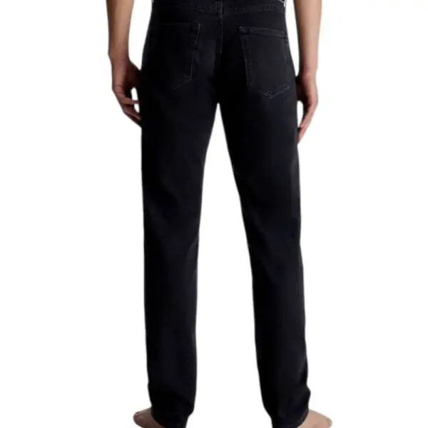 Calvin Klein - Ανδρικό Jean Authentic Dad Jeans Regular Fit J30J323873-1BY Μαύρο J30J323873-1BY
