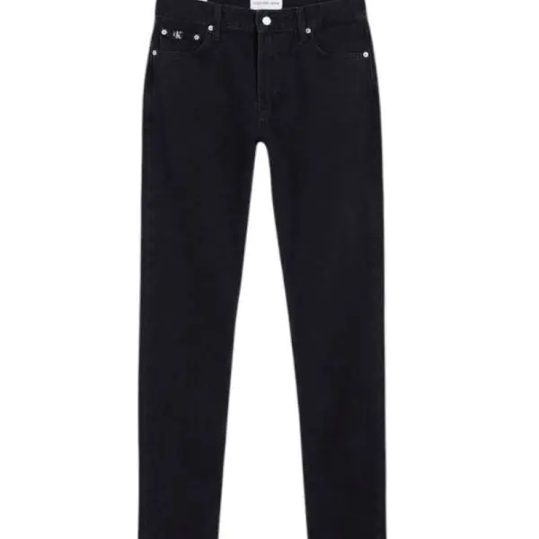 Calvin Klein - Ανδρικό Jean Authentic Dad Jeans Regular Fit J30J323873-1BY Μαύρο J30J323873-1BY