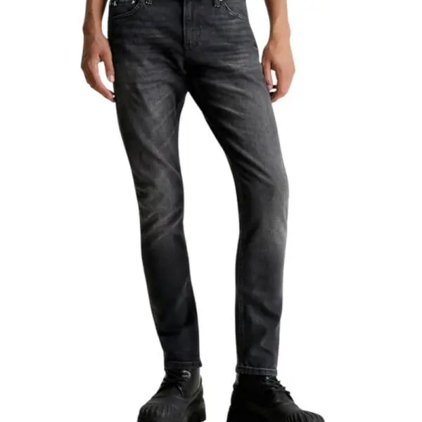 Calvin Klein - Ανδρικό Jean Slim Fit J30J323858-1BY Μαύρο