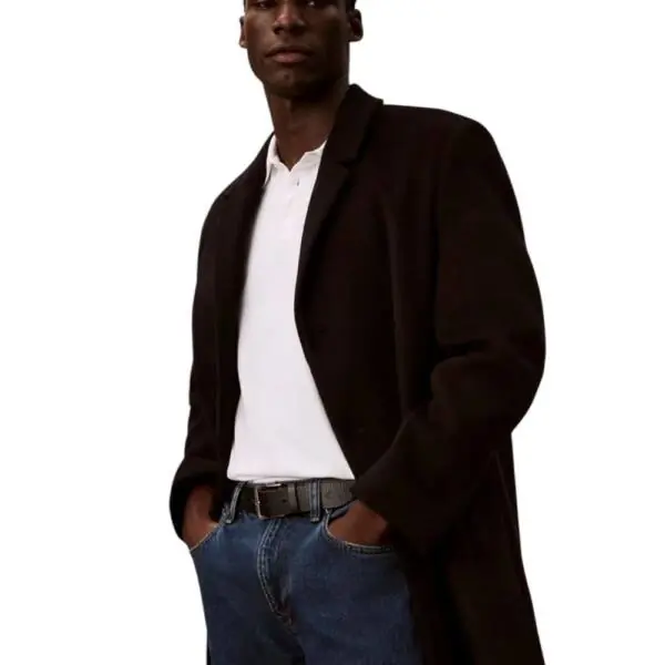 Calvin Klein - Ανδρικό T-Shirt Polo Classic Logo LV04RD255G-YAF Λευκό LV04RD255G-YAF