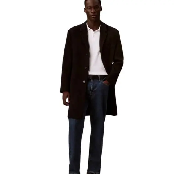 Calvin Klein - Ανδρικό T-Shirt Polo Classic Logo LV04RD255G-YAF Λευκό LV04RD255G-YAF