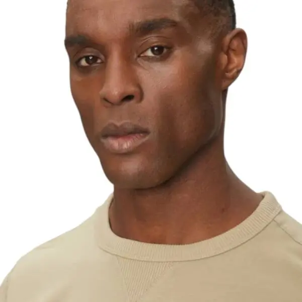 Calvin Klein - Ανδρικό T-shirt Badge Regular Fit J30J323484-PDV Μπεζ J30J323484-PDV