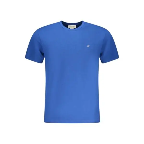 Calvin Klein - Ανδρικό T-shirt Classic Monogram Tee Regular Fit LV04RD254G-2IL Μπλε