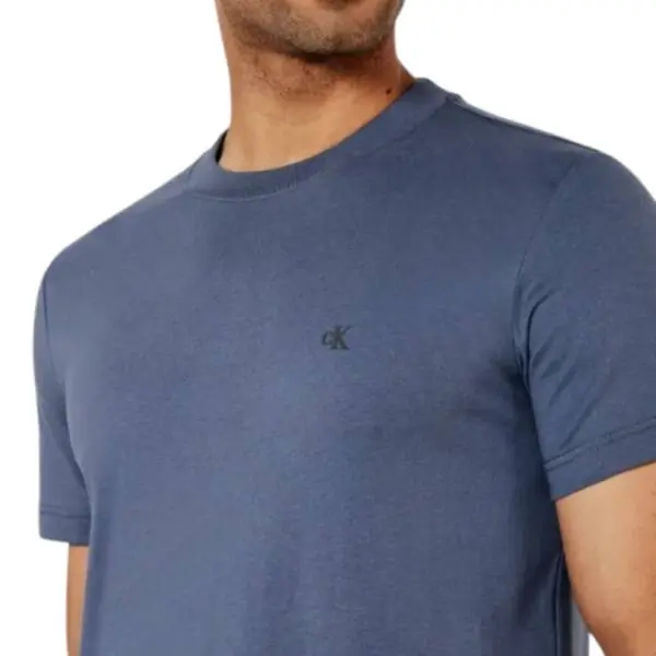 Calvin Klein - Ανδρικό T-shirt Rock Ridge Regular Fit J30J326683-PCP Μπλε J30J326683-PCP