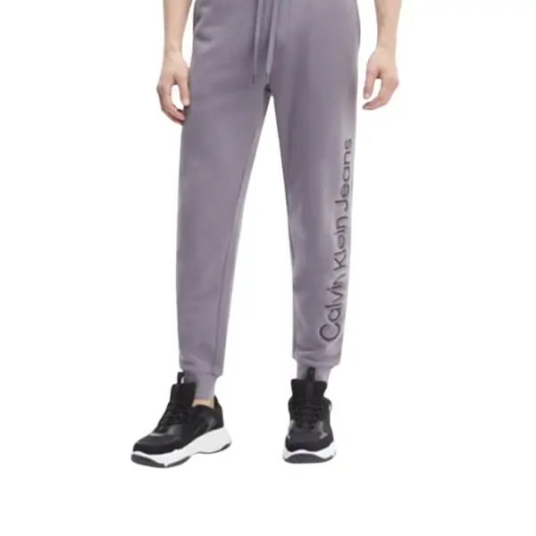 Calvin Klein - Ανδρικό Παντελόνι Φόρμας Regular Fit J30J319651-PTP Γκρι