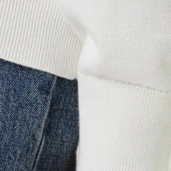 Calvin Klein - Ανδρικό Πουλόβερ Crewneck Monogram Relaxed Fit LV04RC309G-YAS Εκρού LV04RC309G-YAS