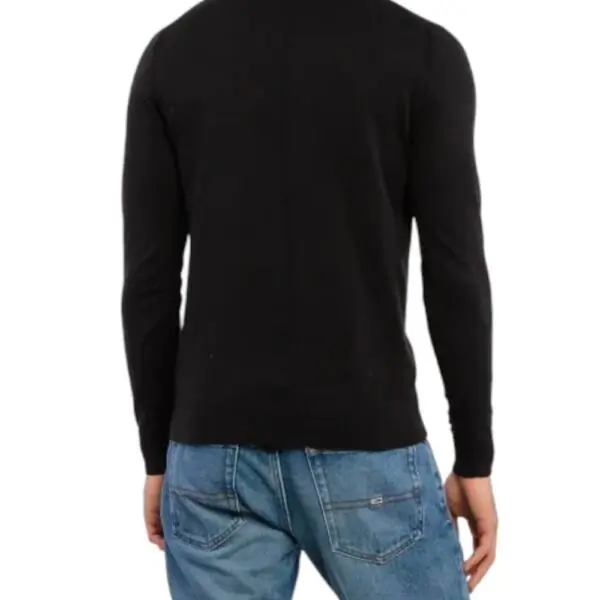 Calvin Klein - Ανδρικό Πουλόβερ Essential Crew Neck Regular Fit J30J318232-BEH Μαύρο J30J318232-BEH