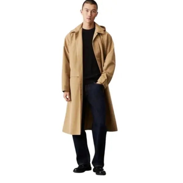 Calvin Klein - Ανδρικό Πουλόβερ Rib Regular Fit J30J324598-BEH Μαύρο J30J324598-BEH