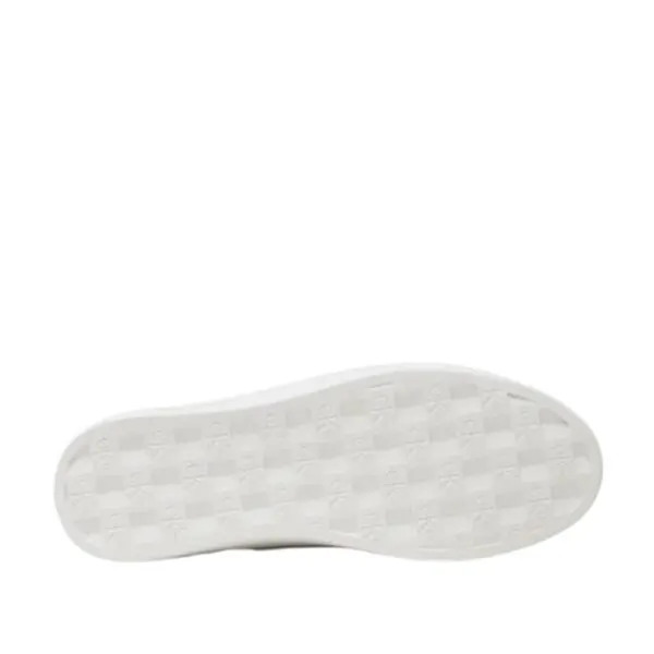 Calvin Klein - Γυναικεία Sneakers Casual Cupsole Elastic Lth YW0YW01021-OK4 Λευκό YW0YW01021-OK4