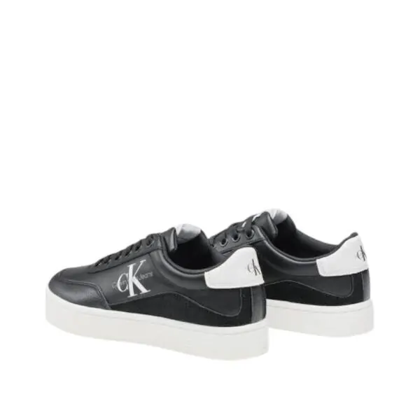 Calvin Klein - Γυναικεία Sneakers Classic Cupsole Laceup Low Lth YW0YW00699-0GJ Μαύρο YW0YW00699-0GJ