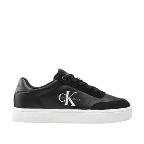 Calvin Klein - Γυναικεία Sneakers Classic Cupsole Laceup Su-Lth YW0YW00774-BDS Μαύρο