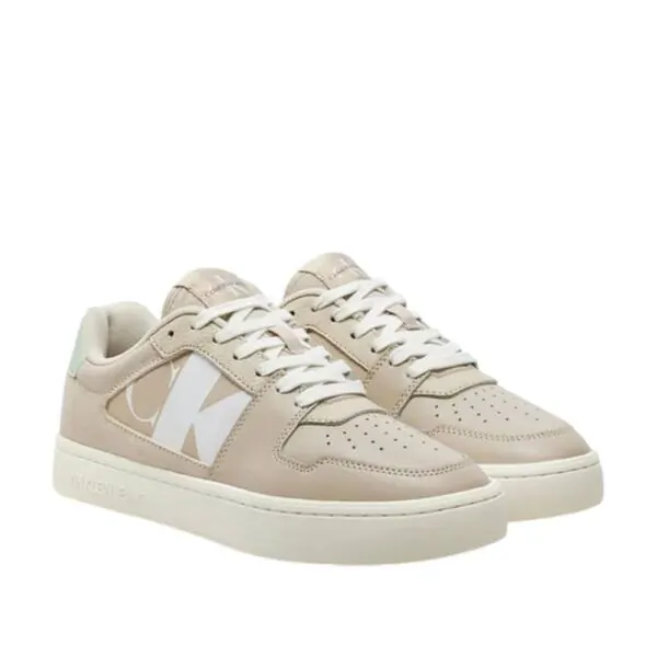 Calvin Klein - Γυναικεία Sneakers Classic Cupsole Low Nbs YW0YW001520-02U Μπεζ YW0YW001520-02U