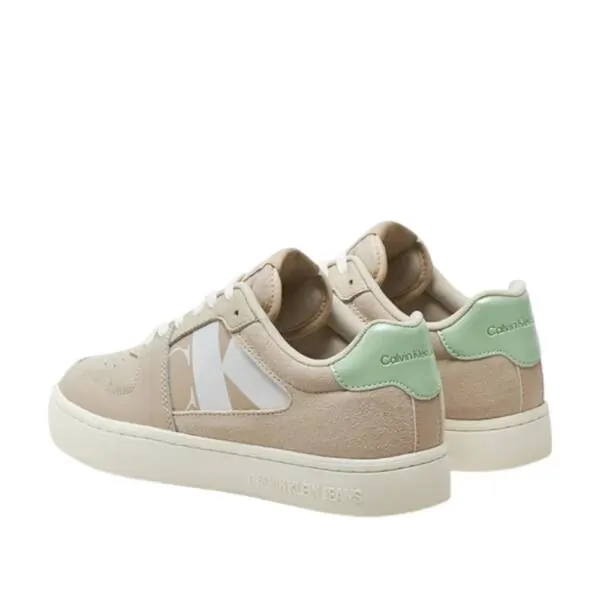 Calvin Klein - Γυναικεία Sneakers Classic Cupsole Low Nbs YW0YW001520-02U Μπεζ YW0YW001520-02U