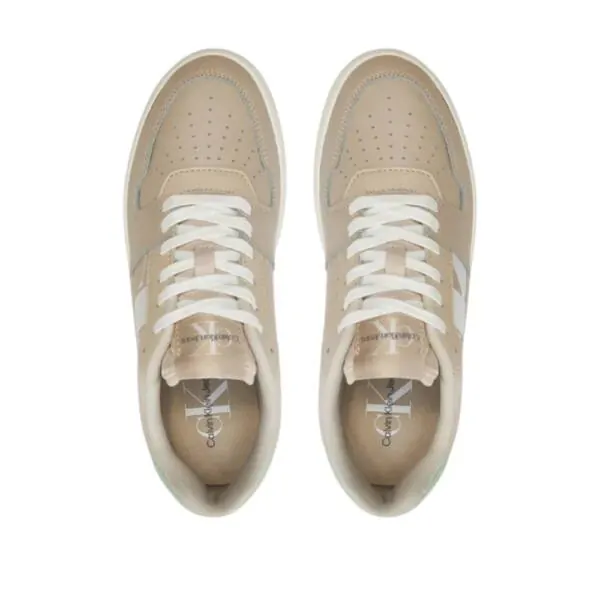 Calvin Klein - Γυναικεία Sneakers Classic Cupsole Low Nbs YW0YW001520-02U Μπεζ YW0YW001520-02U