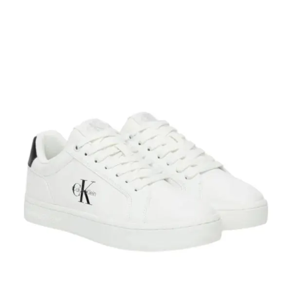 Calvin Klein - Γυναικεία Sneakers Classic Cupsole Mono Lth Wn YW0YW01269-YBR Λευκό YW0YW01269-YBR