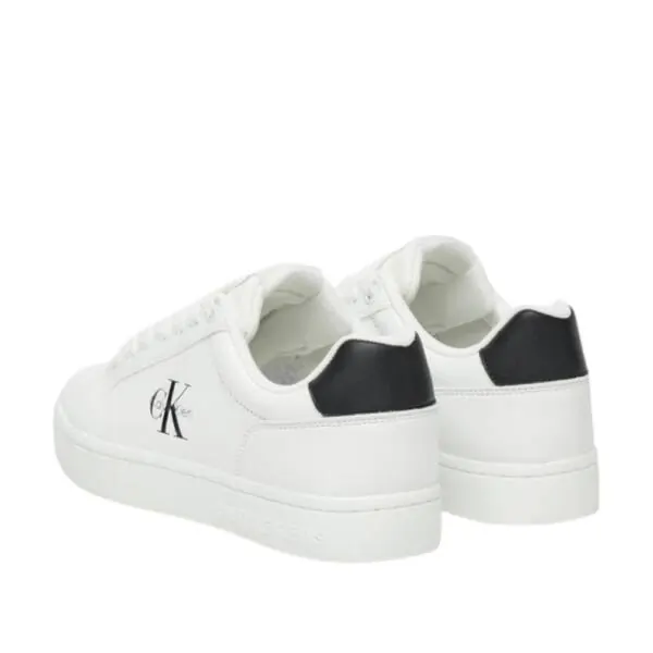 Calvin Klein - Γυναικεία Sneakers Classic Cupsole Mono Lth Wn YW0YW01269-YBR Λευκό YW0YW01269-YBR
