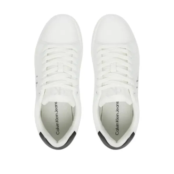 Calvin Klein - Γυναικεία Sneakers Classic Cupsole Mono Lth Wn YW0YW01269-YBR Λευκό YW0YW01269-YBR
