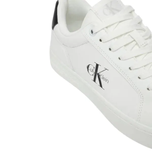 Calvin Klein - Γυναικεία Sneakers Classic Cupsole Mono Lth Wn YW0YW01269-YBR Λευκό YW0YW01269-YBR