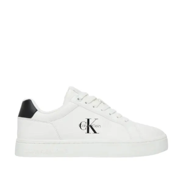 Calvin Klein - Γυναικεία Sneakers Classic Cupsole Mono Lth Wn YW0YW01269-YBR Λευκό