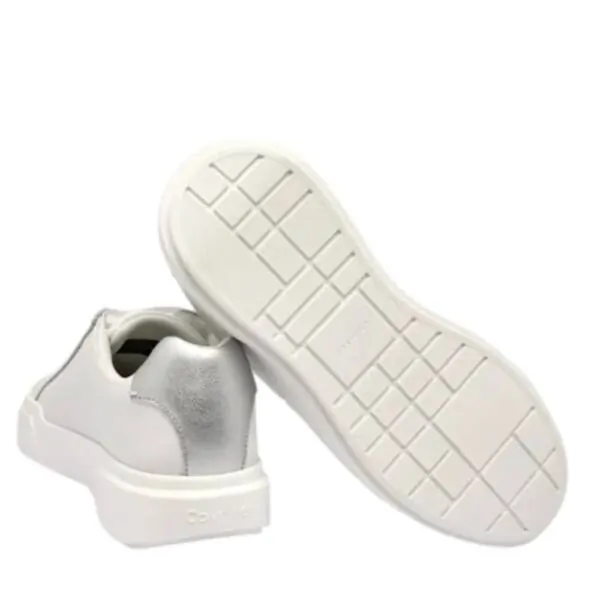 Calvin Klein - Γυναικεία Sneakers Met. Cupsole YW0YW01948-0LC Λευκό YW0YW01948-0LC