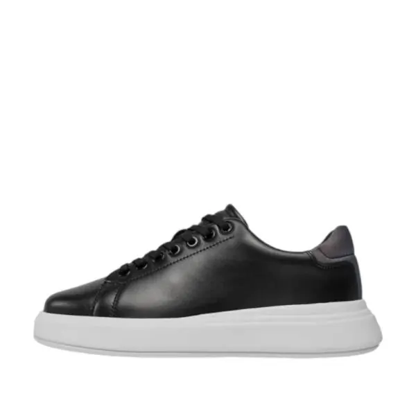 Calvin Klein - Γυναικεία Sneakers Raised Cupsole Lace Up Luminous HW0HW01997-BEH Μαύρο HW0HW01997-BEH