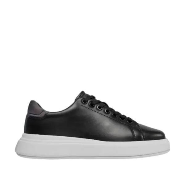 Calvin Klein - Γυναικεία Sneakers Raised Cupsole Lace Up Luminous HW0HW01997-BEH Μαύρο