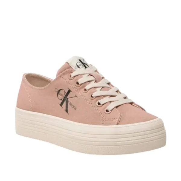 Calvin Klein - Γυναικεία Sneakers Vulc Flatform Essential Mono YW0YW01030-0J1 Ροζ YW0YW01030-0J1