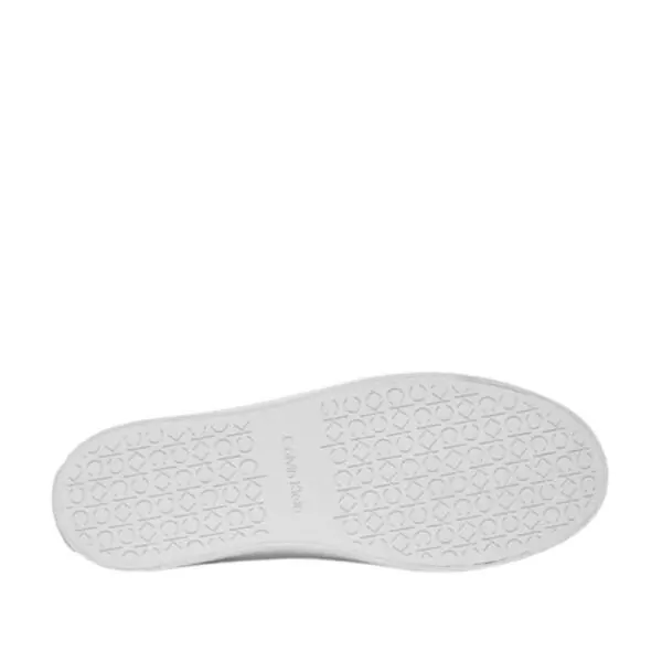 Calvin Klein - Γυναικεία Sneakers Vulc Lace Up Nano Fox-Lth HW0HW01066-0K9 Λευκό HW0HW01066-0K9